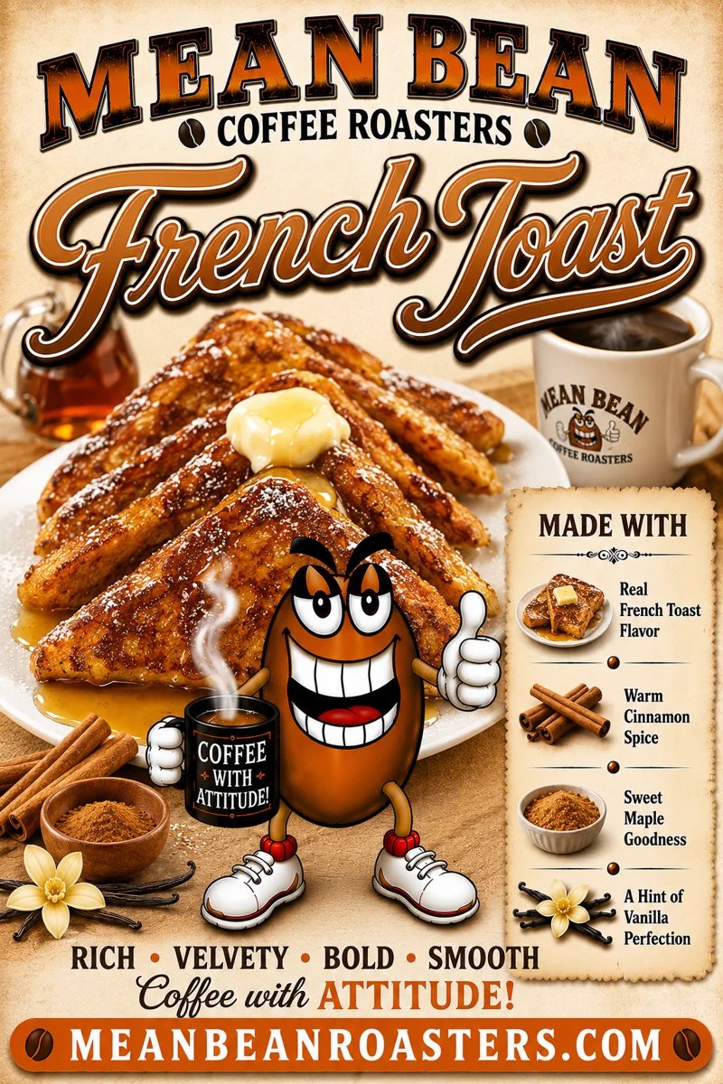 French Toast - Mean Bean Flavored Coffee from Mean Bean Coffee Roasters