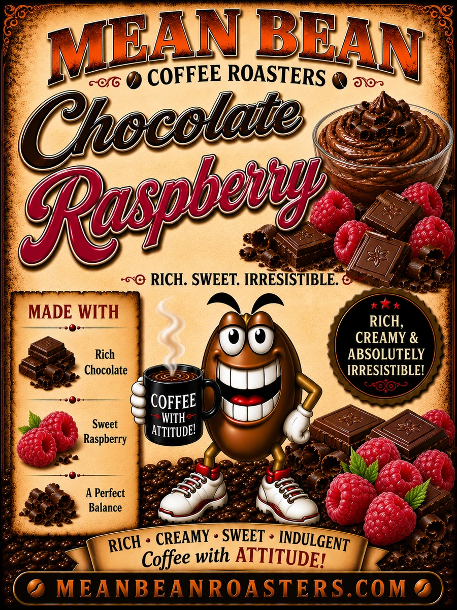 Chocolate Raspberry Flavored Coffee
