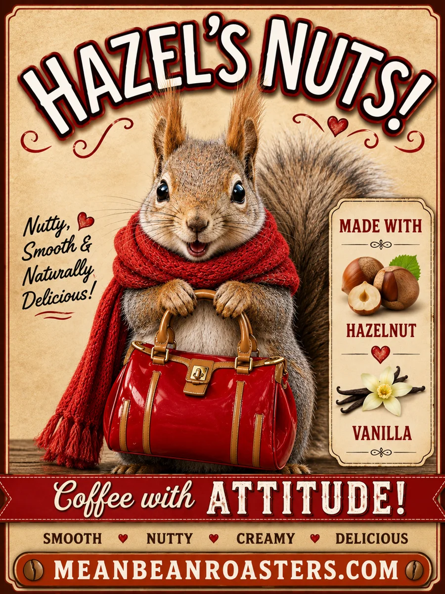 Hazel's Nuts! - Mean Bean Flavored Coffee from Mean Bean Coffee Roasters