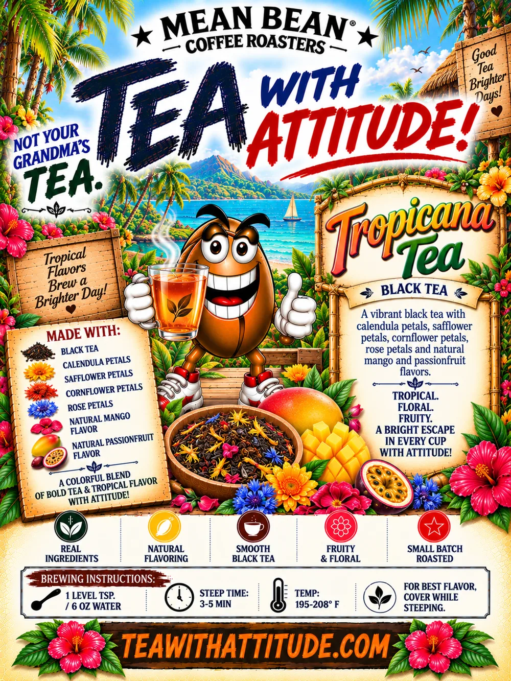 Tropicana - Tea and Herbs from Mean Bean Coffee Roasters