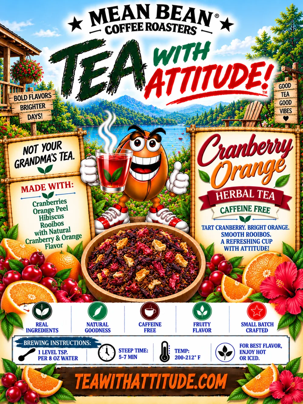Cranberry Orange Herbal