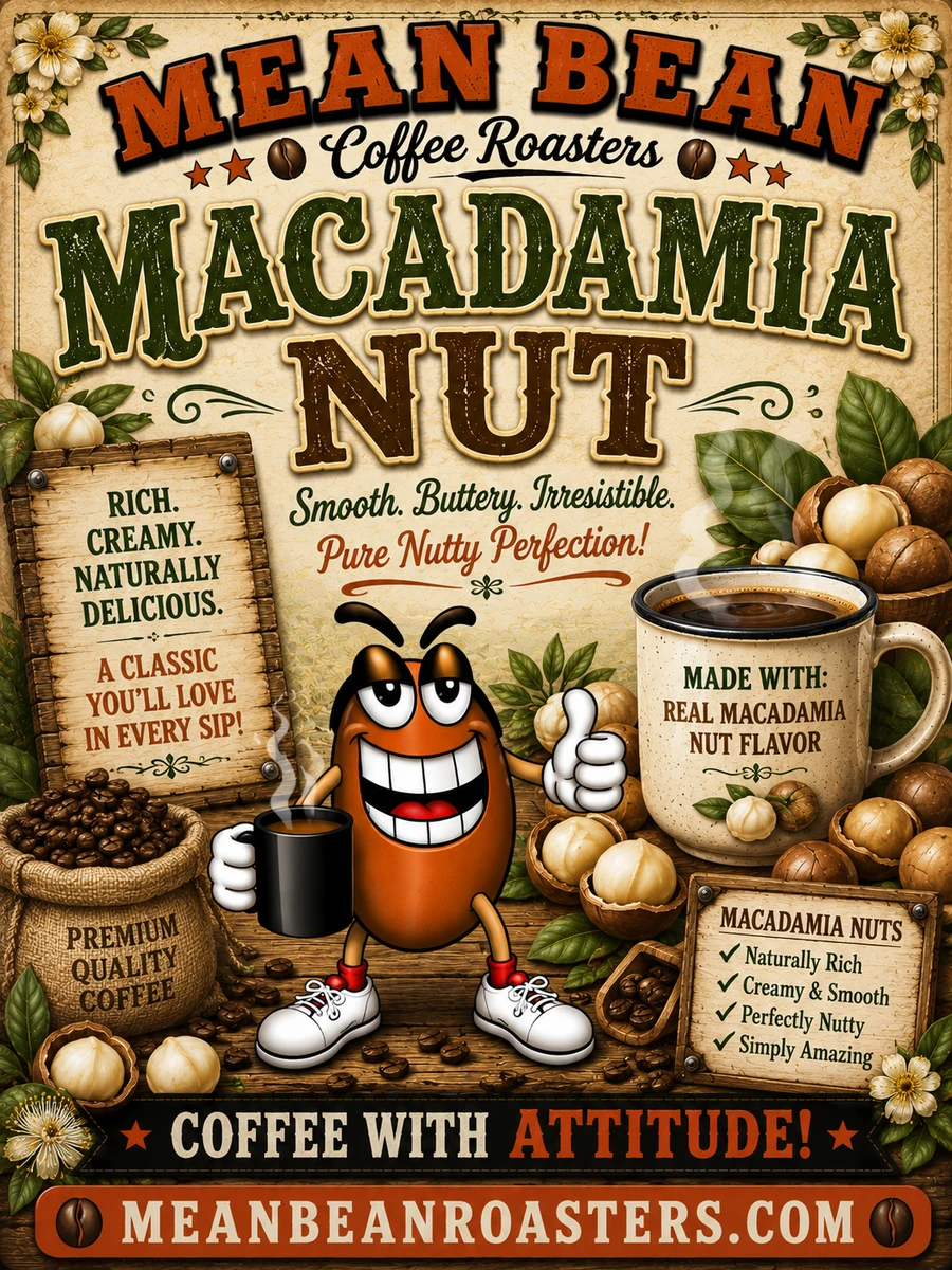 Macadamia Nut Flavored Coffee