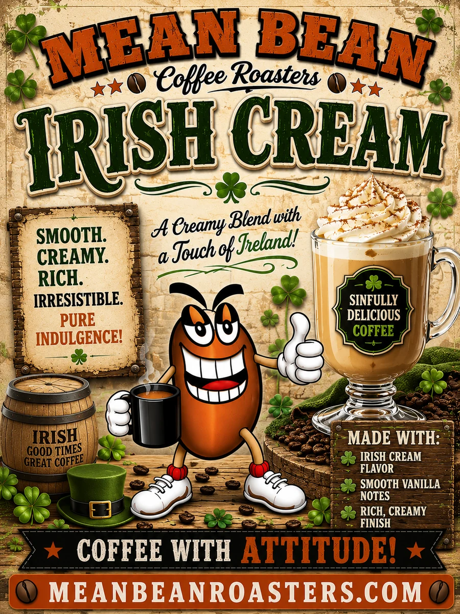 Irish Cream Flavored Coffee