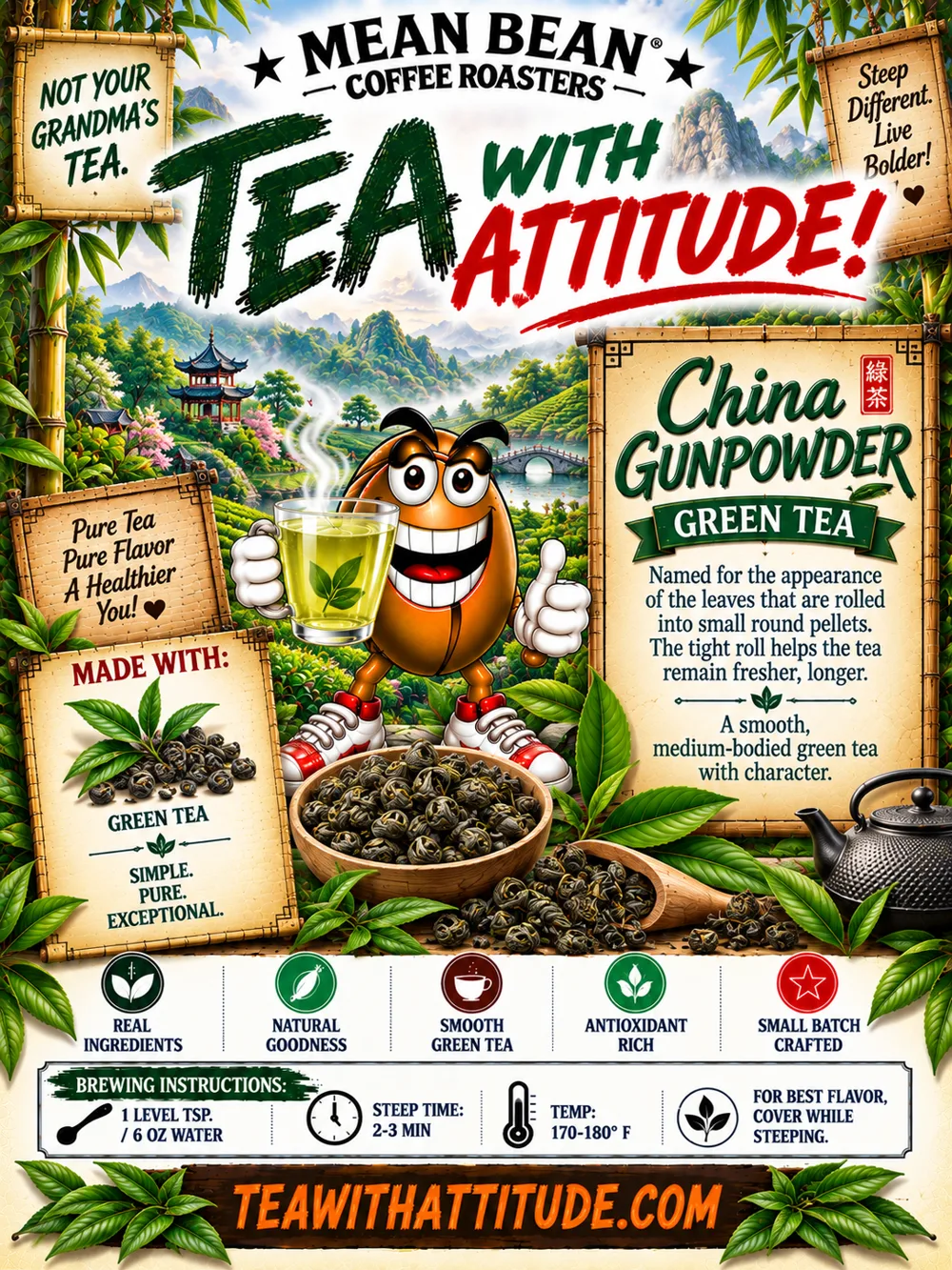 Gunpowder tea
