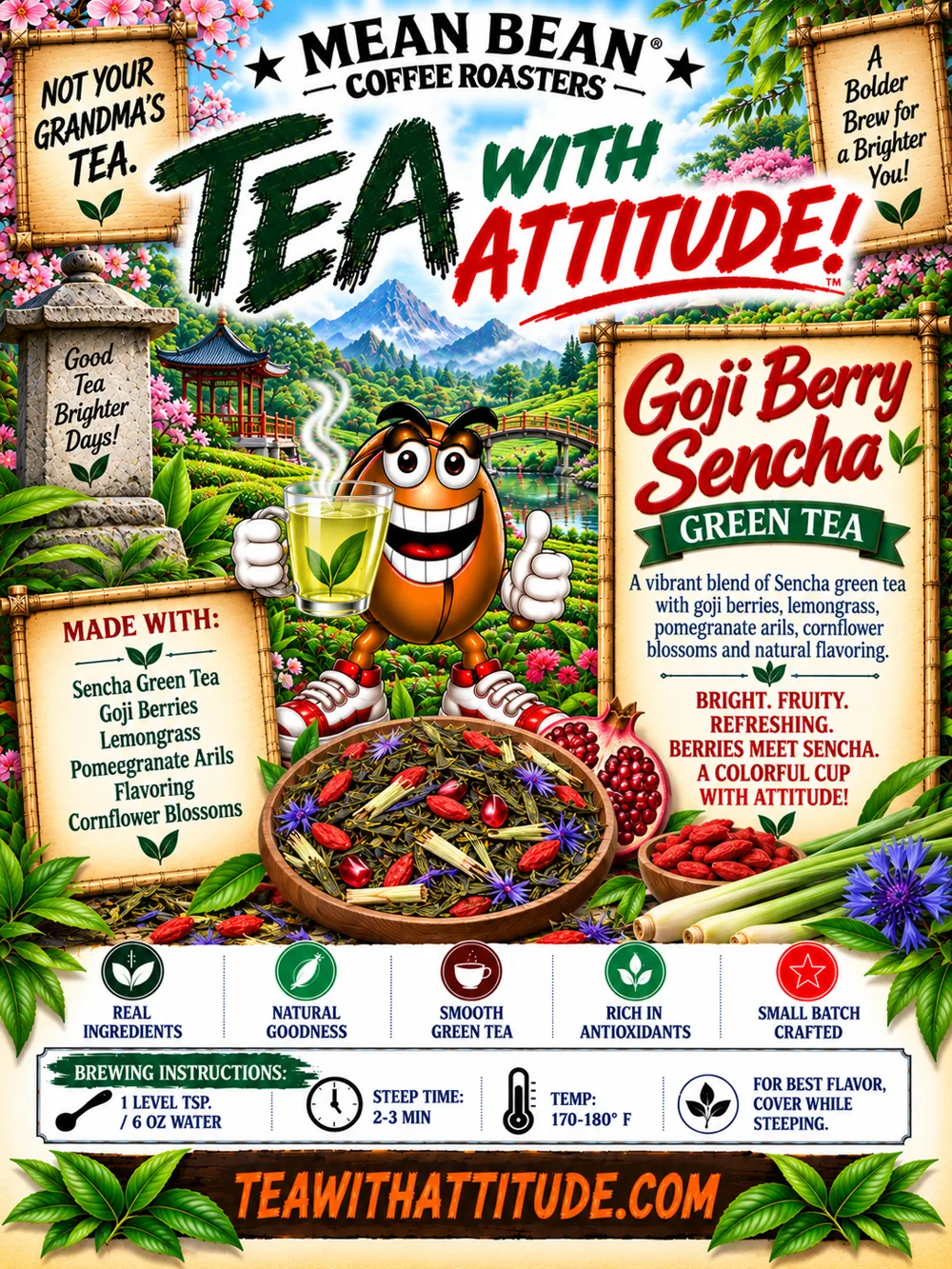 Goji berry Sencha Green