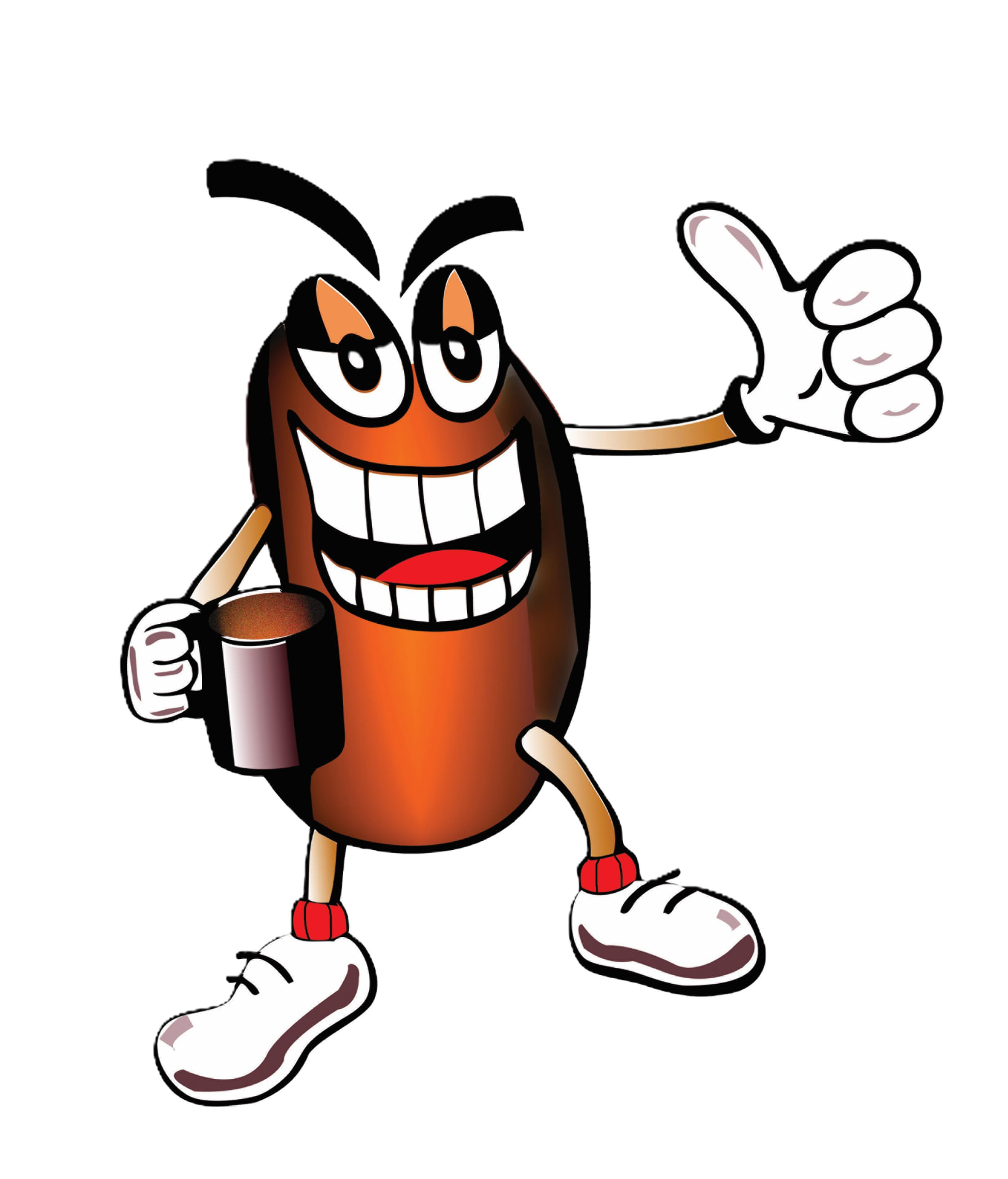 Mr. Mean Bean mascot