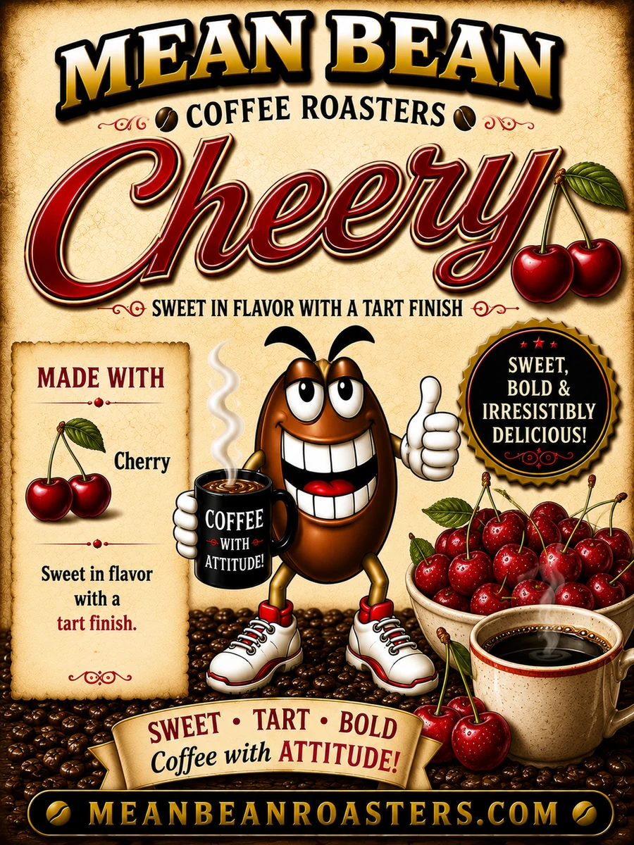Cherry - Mean Bean Flavored Coffee from Mean Bean Coffee Roasters